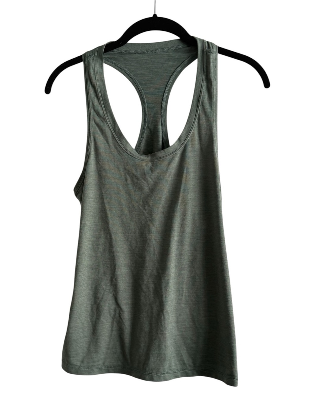 Vuori Women's Racerback Tank Top in Sage Green - Picture 6 of 6